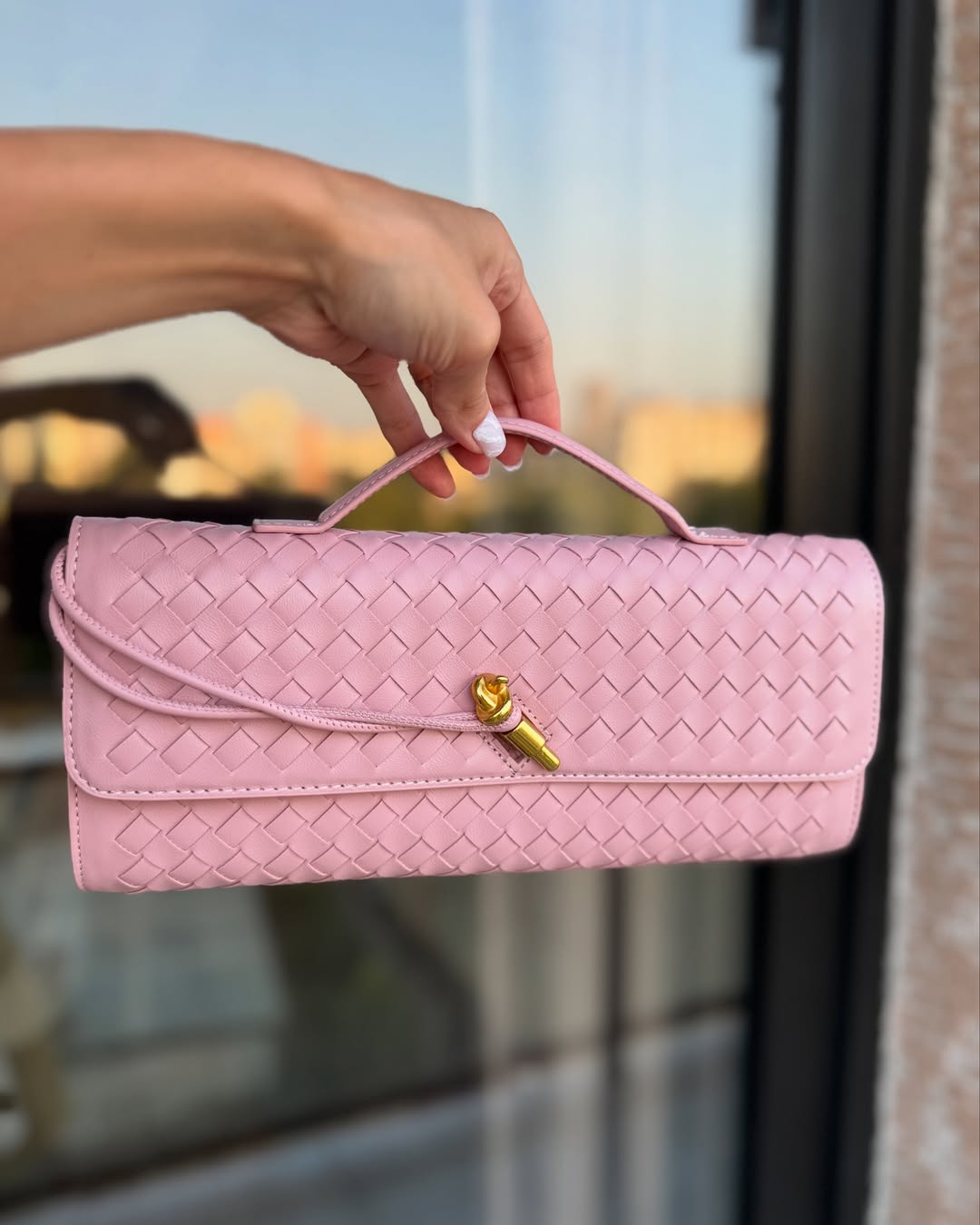 Alma Clutch Pink - Carry City