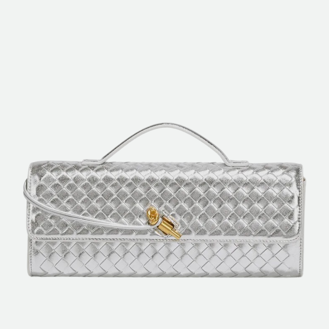 Alma Clutch Silver - Carry City