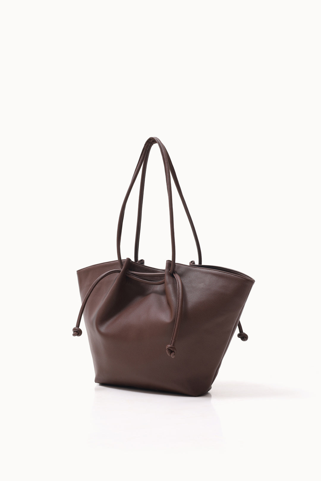 Open Tulip Tote Medium Chestnut - Little Liffner