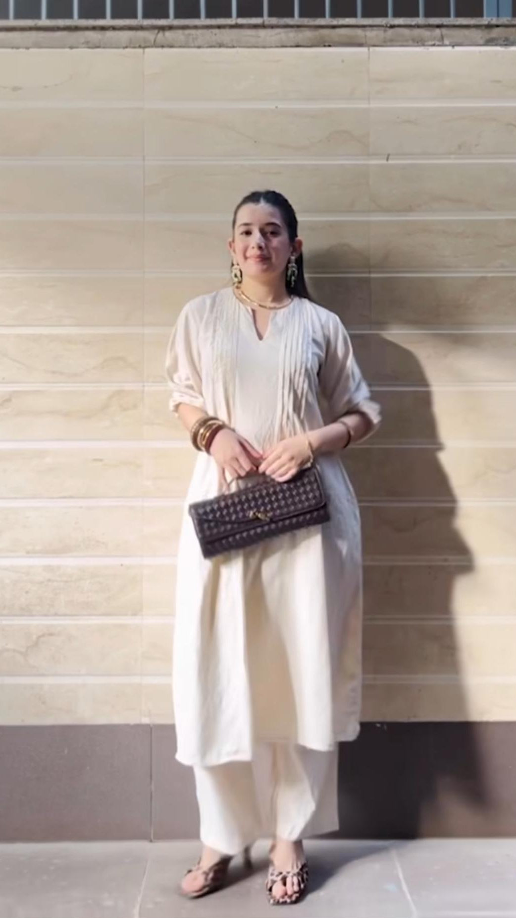 Alma Clutch Choco Brown