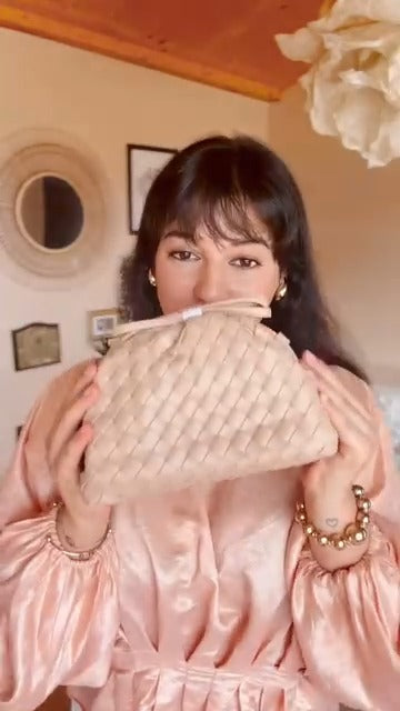 Twiggy Pouch Mini Creame